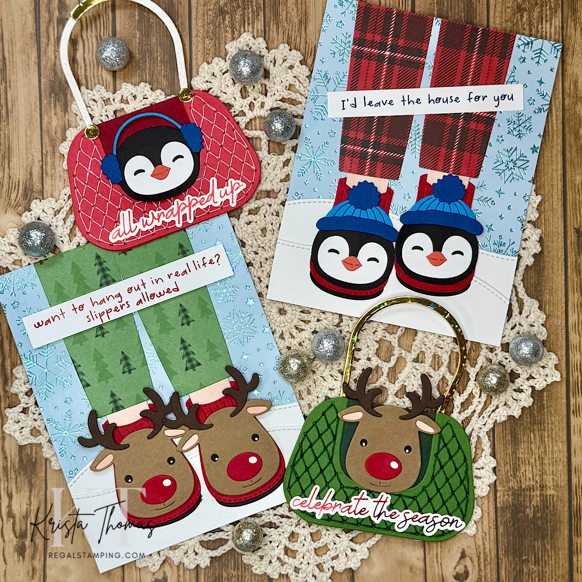 Rudolph and Friends, Cozy Toes Slippers