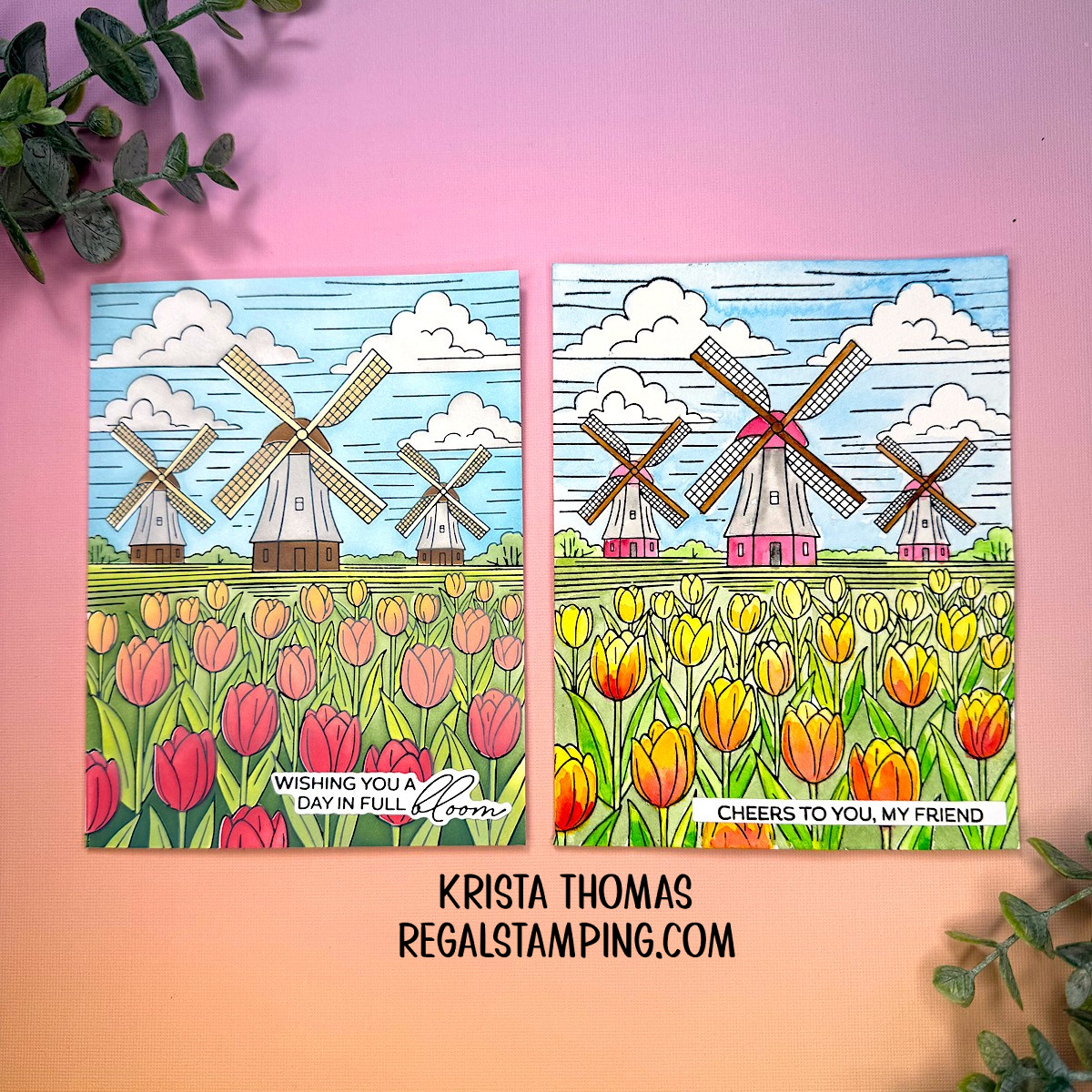 Windmills & Tulips