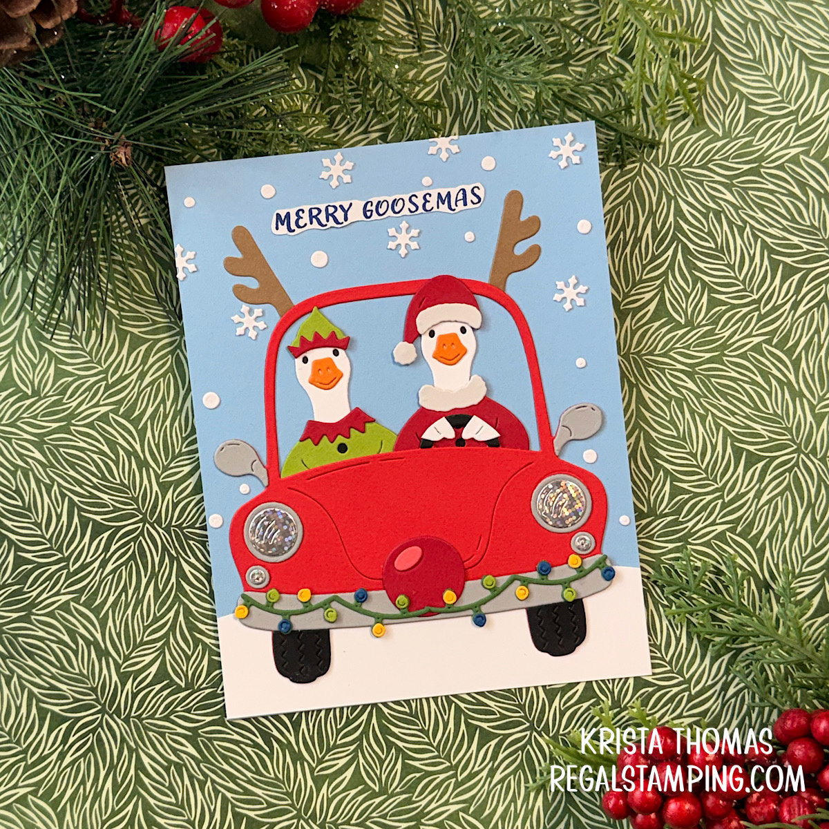 Santa Goose